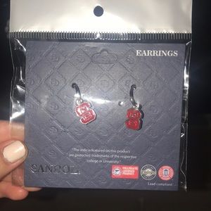 NC STATE earrings